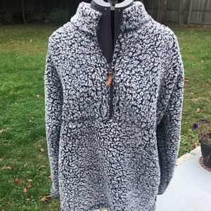 Fuzzy, Cozy and Warm Miracle Pullover Jacket!